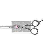 Aristocut Ciseaux à Effiler AKIO 40 Dents Offset - Acier Cobalt Premium