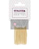Efalock Élastiques à Cheveux Petits Blond 10 Pièces