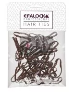 Efalock Élastiques Rasta Épais/Grands Marron 100 pièces – Maintien Maximal pour Cheveux Épais
