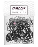 Efalock Élastiques Rasta fins/petits noirs 100 pcs