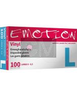 Efalock Gants en Vinyle Emotion L Poudrés (100 pcs)