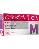 Efalock Gants en Vinyle M poudrés Emotion - Protection professionnelle pour soins capillaires