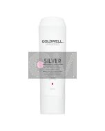 Goldwell Dualsenses Silver Conditioner 200ml - Soin Neutralisant pour Blonds Froids et Cheveux Gris