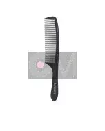 Lussoni Handle Comb 402 - Peigne Démêlant Professionnel à Dents Larges