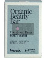 NOOK Organic Beauty Bar ENERGY AND DETOX BODY WASH - Savon Solide Énergisant et Détoxifiant