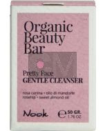 NOOK Organic Beauty Bar PRETTY FACE Nettoyant et Gommage Visage Solide Doux