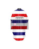 Novon Professional Cape Colour Line Blanc/Rouge/Bleu - N403 15