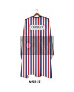 Novon Professional Cape Colour Line White/Red/Blue - Peignoir de Coiffure Professionnel N403 13