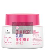 Schwarzkopf BC Color Freeze Silver Treatment 200ml - Soin Pigmenté Anti-Jaunissement