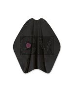 Trend Design Cutting Cape Classic Black - Pèlerine de Coupe Professionnelle 135x150cm