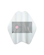Trend Design Cutting Cape White - Pèlerine de Coupe Blanche Professionnelle 135x150cm