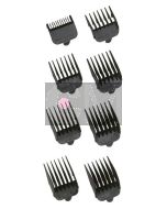 Wahl Set de Peignes de Coupe Professionnels en Plastique - 8 Hauteurs (3-25mm)