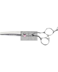 Aristocut Ciseaux de Sculpture MAKOTO 35T Offset – Lame Cobalt, Design Ergonomique