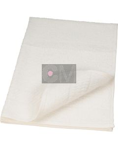 Bob Tuo Serviette de Coiffure 50x85cm Blanc - 100% Coton Professionnel