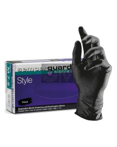 Bratt Trading Gants en Nitrile Taille S - Boîte de 100 Pièces