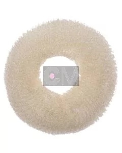 Efalock Anneau Chignon 9cm Blond - Coussin de Chignon Professionnel pour Cheveux Clairs