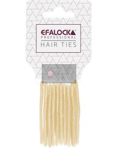 Efalock Élastiques à Cheveux Blonds 10 Pièces