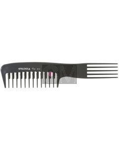 Efalock Fine Peigne à Poignée #601 205mm Spécial - Démêlage et Coiffage Professionnel