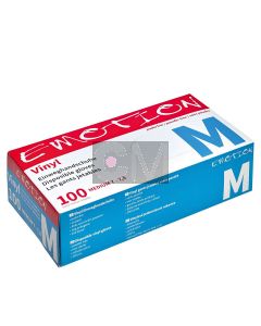Efalock Gants Jetables en Vinyl sans Poudre M