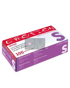 Efalock Gants Jetables en Vinyle Sans Poudre Taille S - 100 pièces