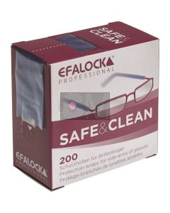 Efalock Protection de Branches de Lunettes SAFE & CLEAN 200 Pièces