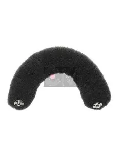 Efalock Rouleau à Chignon 18cm Noir avec Bouton Pression