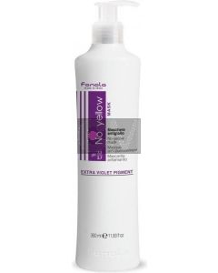 Fanola No Yellow Masque 350ml - Masque Anti-Jaunissement pour Blonds et Cheveux Gris