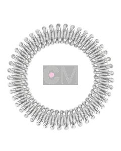 Invisibobble Slim Chrome Sweet Chrome - Élastique Spirale Sans Trace
