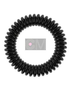 Invisibobble Slim True Black - Élastique à Cheveux Spirale Noir
