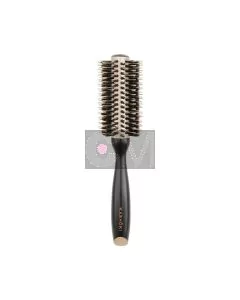 Kashoki Brosse Ronde en Bois ø 22 mm - Précision & Volume pour Cheveux Courts