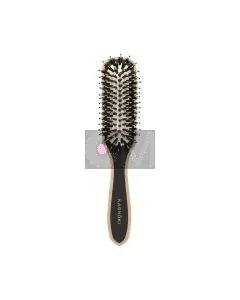 Kashoki Wooden Slim Brush – Brosse Fine en Bois de Hêtre pour Coiffage de Précision