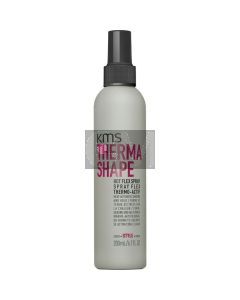 KMS ThermaShape Hot Flex Spray 200ml - Spray Thermo-Protecteur pour Coiffage à la Chaleur