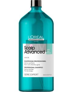 L'Oréal Professionnel Scalp Advanced Shampooing Dermo-Purifiant Anti-Sébum 1,5L