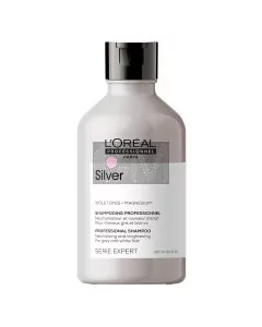 L'Oréal Professionnel Serie Expert Silver Shampoo 300ml - Neutralise les Reflets Jaunes