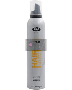 Lisap High Tech Hair Mousse Brushing 300ml - Mousse Coiffante Volume et Tenue Flexible