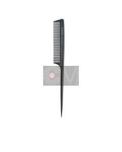 Lussoni Lift Tail Comb 202 - Peigne à Crêper Professionnel avec Fourche Volume