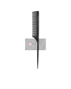 Lussoni Lift Tail Comb 204 - Peigne Crêpage Professionnel avec Fourche 3 Dents