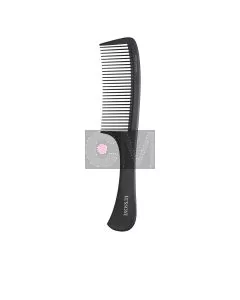 Lussoni Handle Comb 400 - Peigne Professionnel Antistatique à Manche Ergonomique