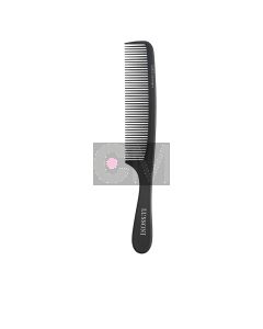 Lussoni Peigne Handle Comb 408 - Démêlage Professionnel Cheveux Épais et Bouclés
