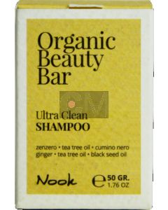 Nook Organic Beauty Bar ULTRA CLEAN SHAMPOO - Shampoo Solide Purifiant 50g