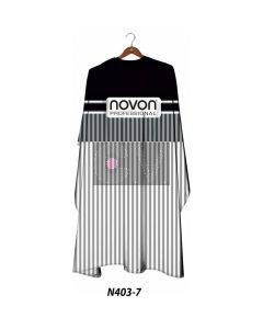 Novon Professional Cape Blackline Stripes - Peignoir de Coiffure Professionnel N403 7