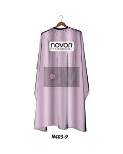 Novon Professional Cape Colour Line Red - N403 9 - Pèlerine de Coiffure Professionnelle