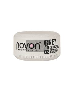 Novon Professional Cire Colorante Grise 100ml - Coloration et Structuration Temporaire