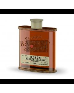 Novon Professional Classic Barber Cologne Wood Barrel 185ml - Eau Après-Rasage Rafraîchissante