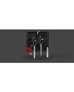 Olivia Garden Silk Cut PRO - Set 2 Ciseaux Professionnels RH 5,75'' + Effileur