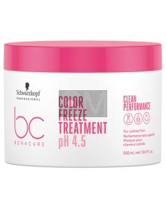 Schwarzkopf BC Color Freeze Treatment 500ml - Soin Réparateur Professionnel pour Cheveux Colorés