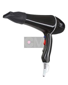 Sèche-Cheveux Professionnel Wahl Super Dry Black 2000 W - Technologie Tourmaline et Ionique
