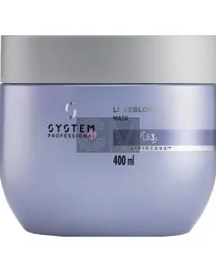 System Professional Luxeblond Mask 400ml - Masque Réparateur Intensif pour Cheveux Blonds