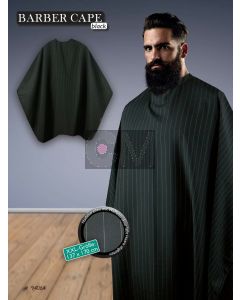 Trend Design Cape de Barbier Noire - Protection Professionnelle Coiffure
