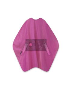 Trend Design Cutting Cape Peignoir de Coupe Violet Rose 135x150cm